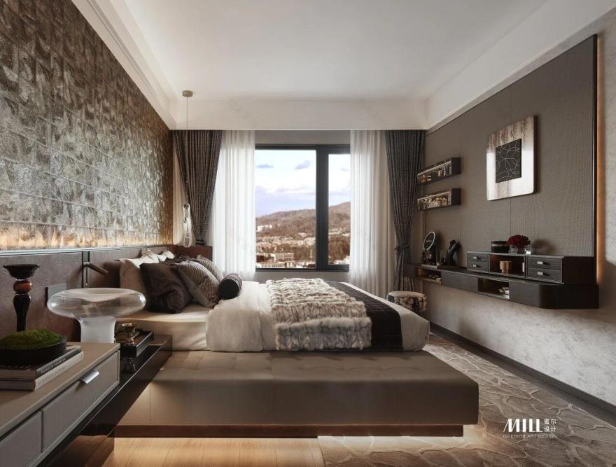 昆明万科·都会半岛99㎡&89㎡&126㎡样板间丨中国昆明丨深圳市蜜尔室内艺术设计有限公司-96
