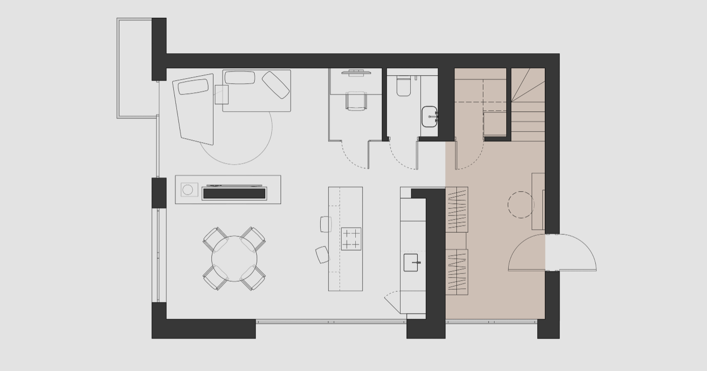 复式户型-一层简约设计！-0
