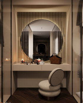 主卧室内设计项目丨沙特阿拉伯丨PROP & AERMES ARCHITECTS