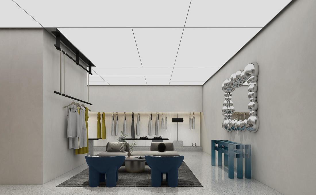 北京服装店艺术创新（展厅）-6