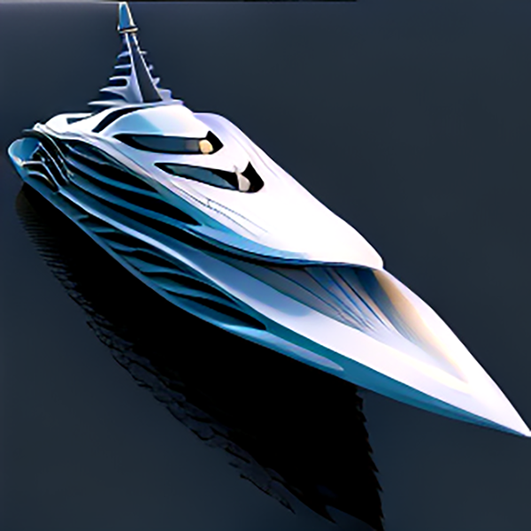 Ocean Monster Superyacht Futuristic SYF02-17