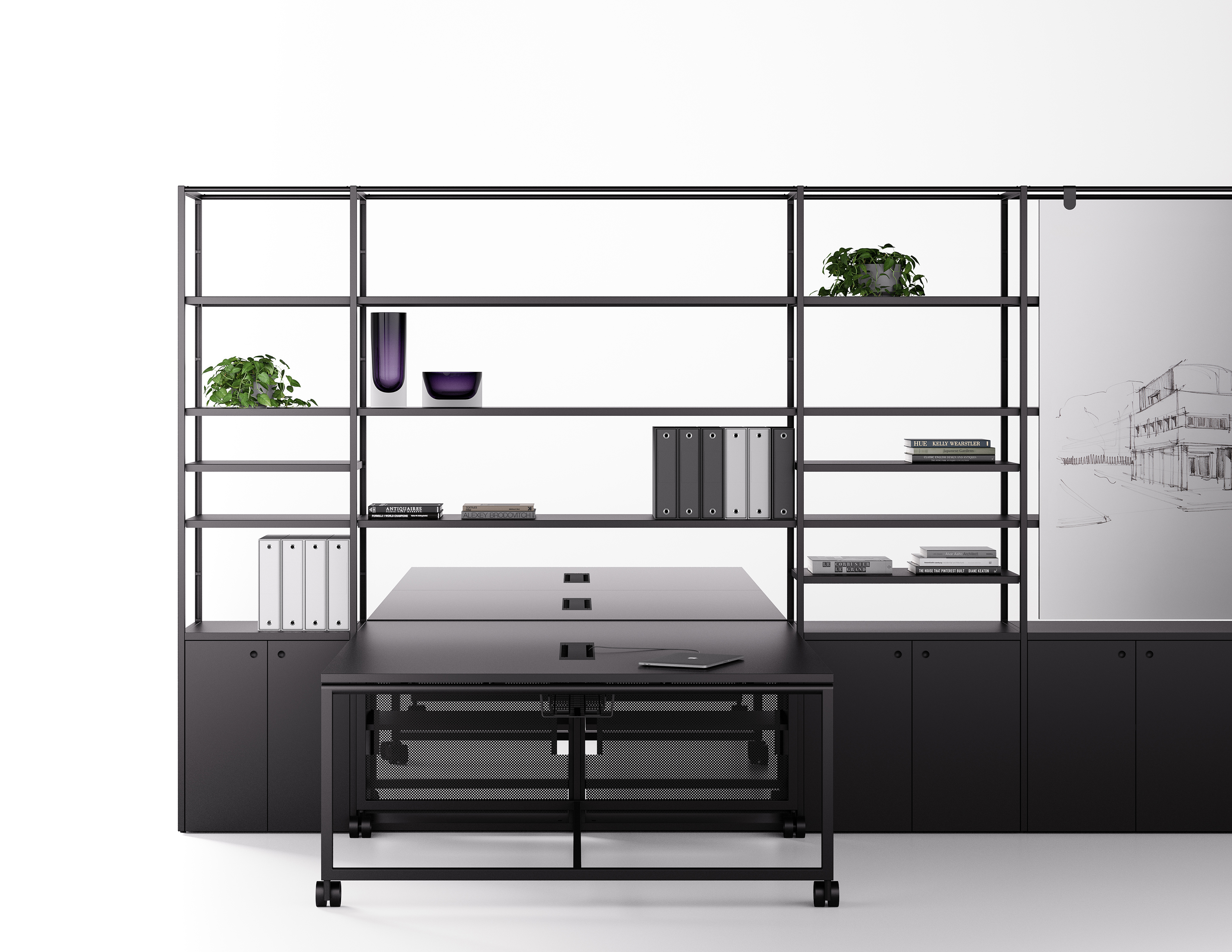 灵活办公新标准 | Gensler 与 Fantoni 共同打造的 Atelier 办公家具系统-16