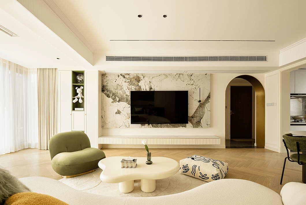 100㎡简约公寓丨辰境设计,界末空间设计-37