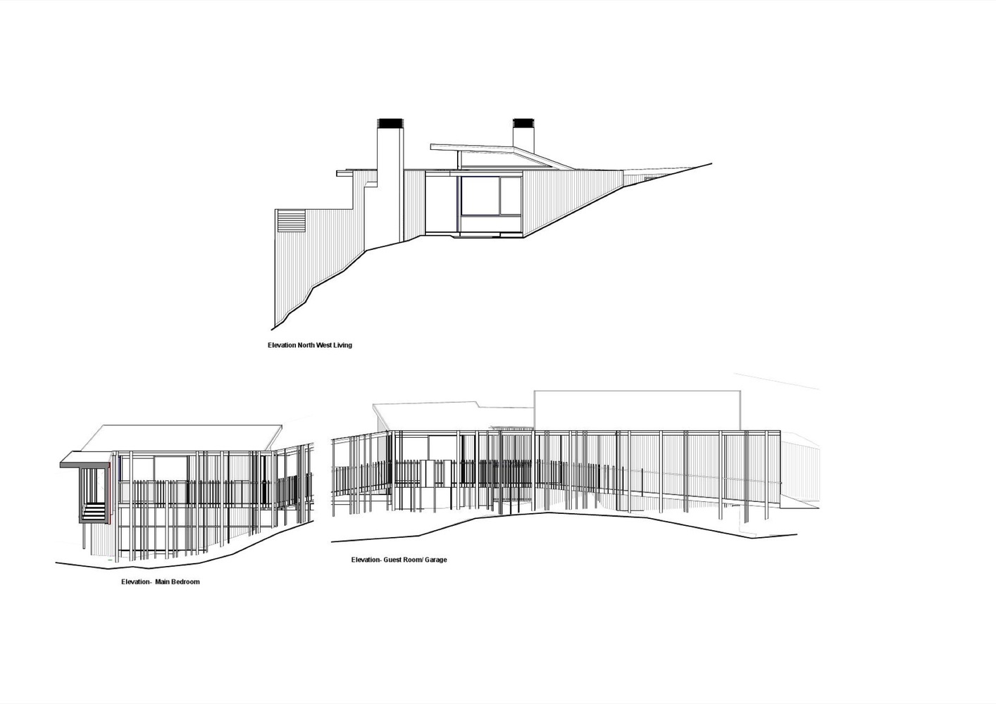 新西兰 Moetapu 度假屋 | 嵌入丛林的折叠式建筑-55
