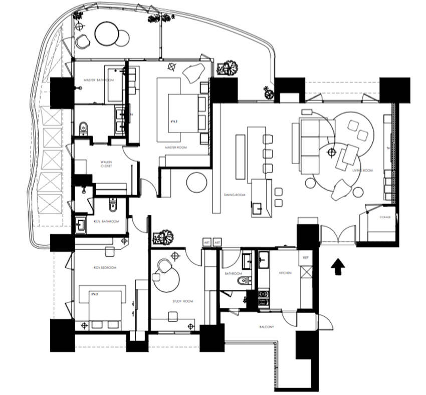 新北 62 坪北欧风彩色住宅-7