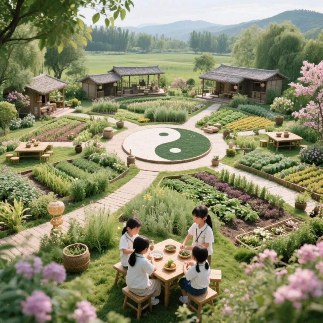 南方城市近郊100亩中草药农文旅规划设计建造与运营-51