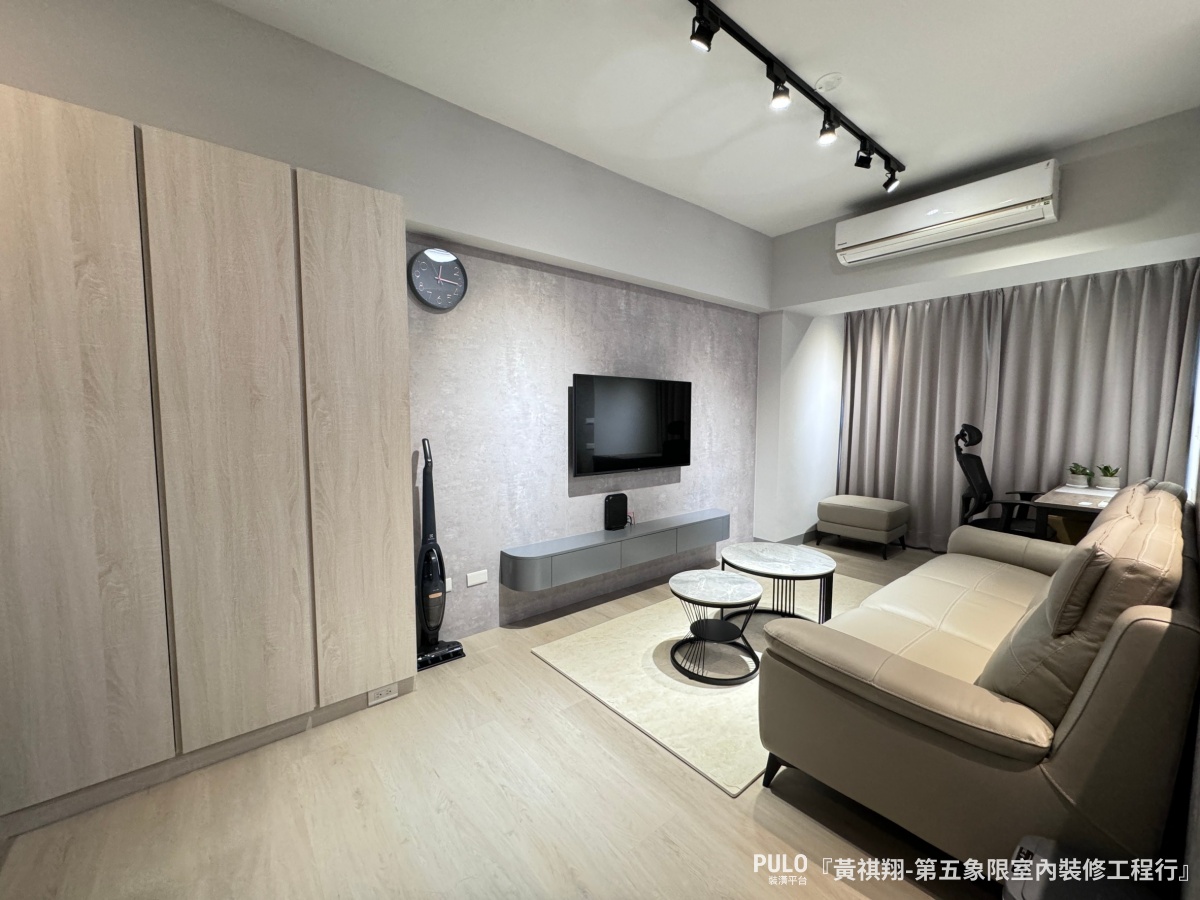 高雄15坪小坪数中古屋装潢丨中国高雄丨第五象限室內裝修工程行-2