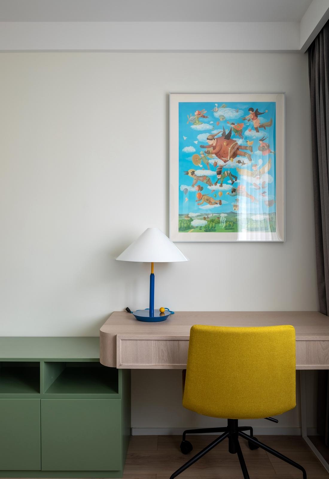 孟菲斯风格三代同堂温馨家居设计-49