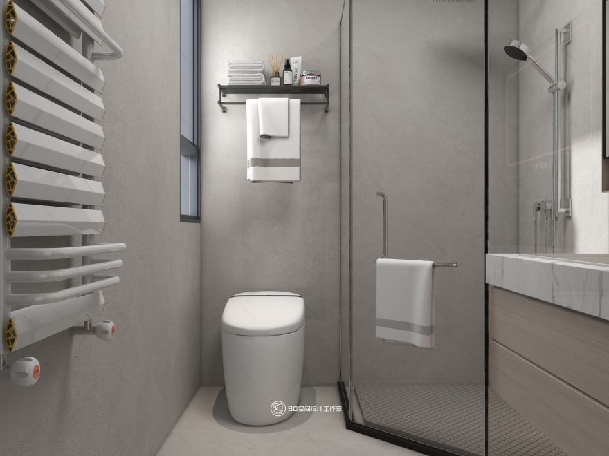 星月糖现代奶油风格丨90 空间设计-42