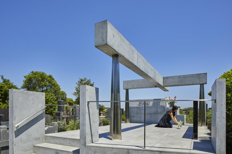 TAKESHI HOSAKA architects丨The Grave of Kamakura Yukinoshita Church丨日本-4