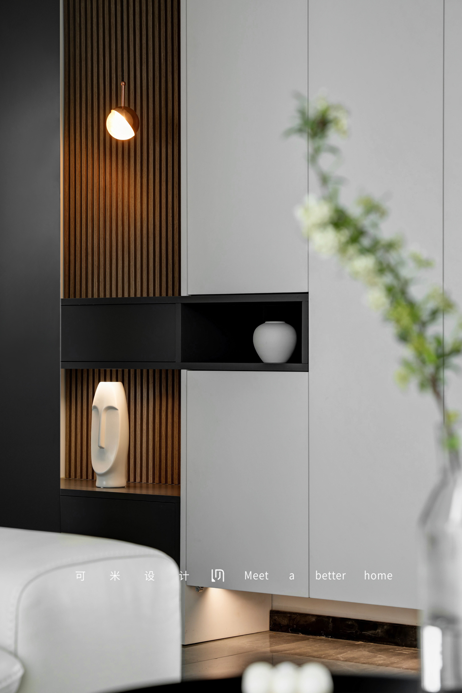 平层+阁楼简约风住宅设计丨中国南京-21