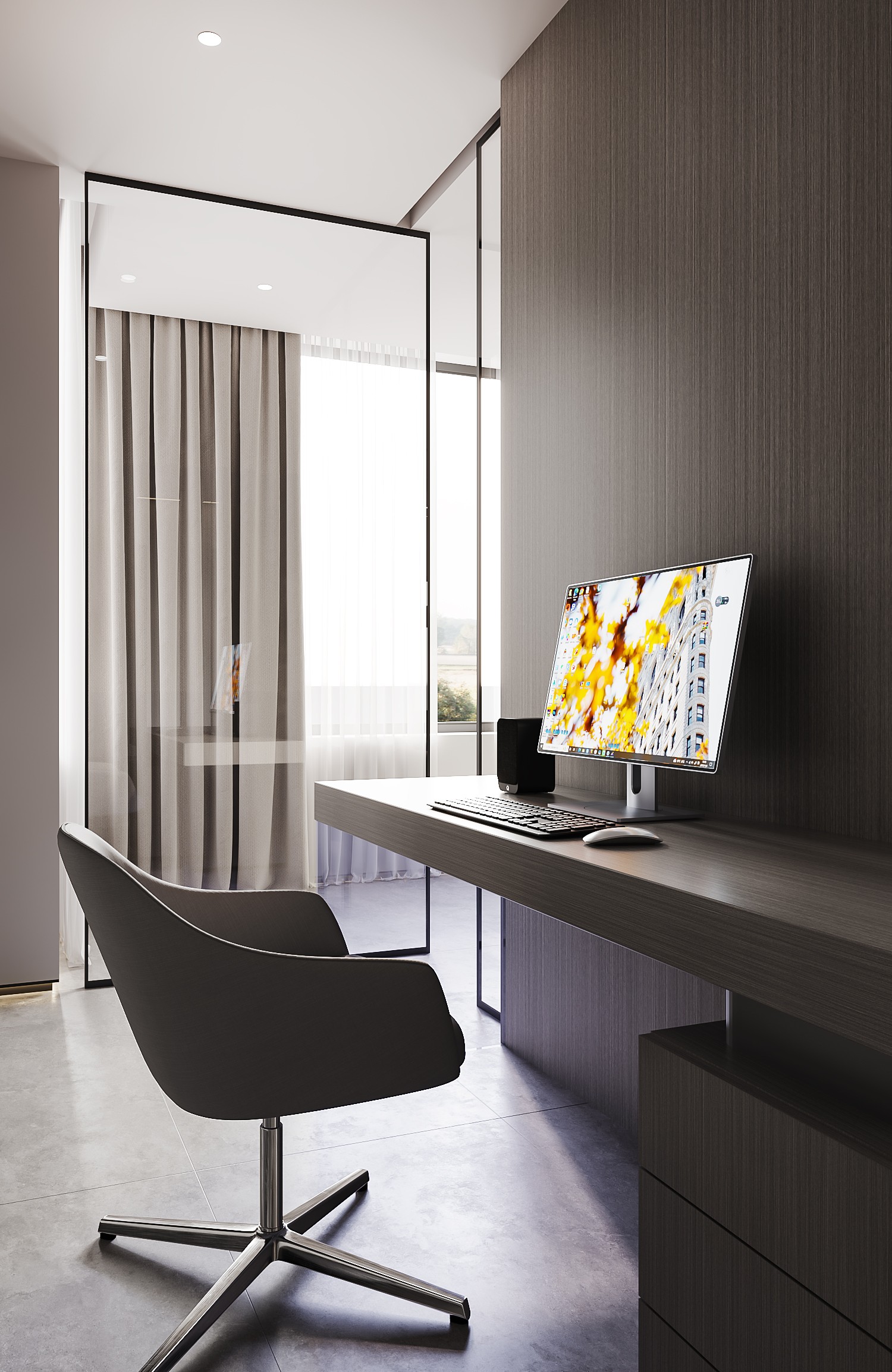 黑白 家是理想生活之根，是人活出某种生命状态的底色，是收纳生活万象丨CH-Design-7