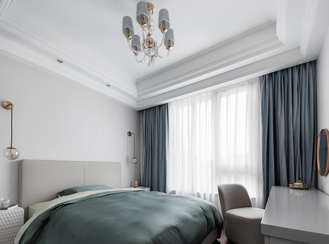 现代轻奢法式平层家居设计-29