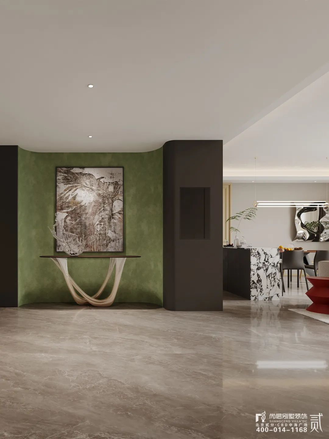 中国府 x 尚层作品 | 90后帅哥独享的178㎡现代大平层，用软装为家注入灵魂！-6