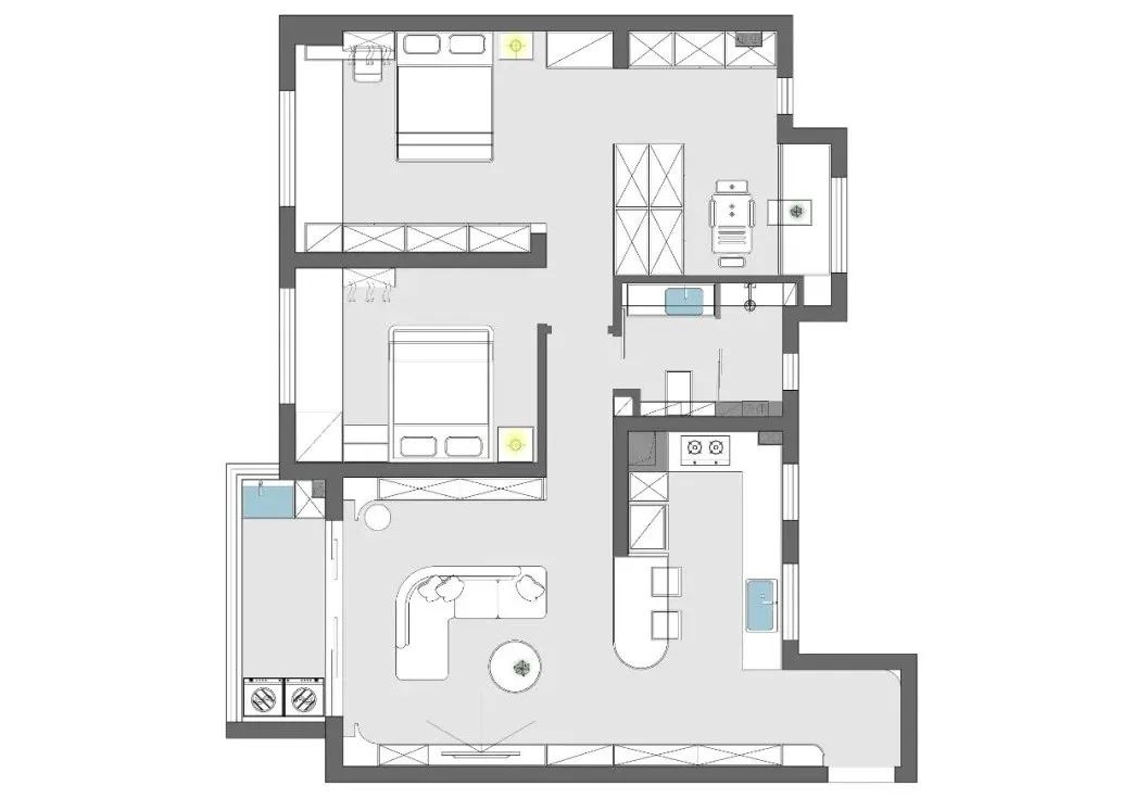 《拾光》私宅丨留白设计-28