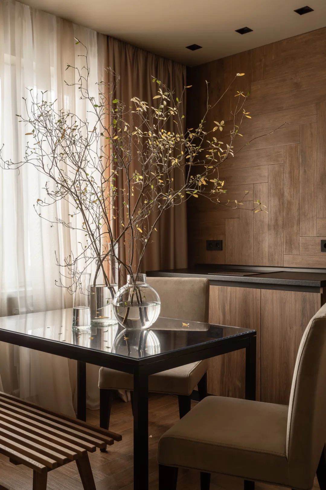 原木风设计,打造温馨舒适之家丨Albina Morozova-24