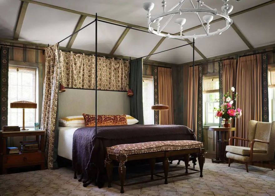 中古风殖民地住宅丨Nina Farmer-18