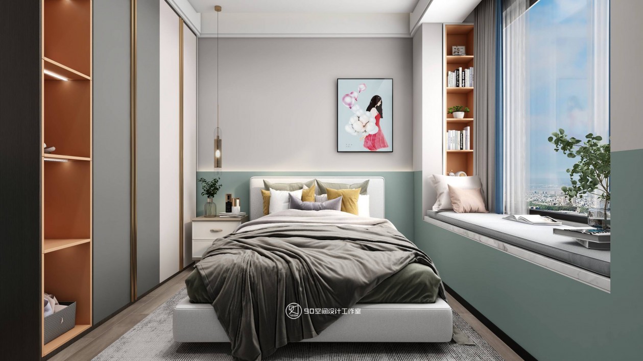 蜜雪冰城北欧风室内设计-52