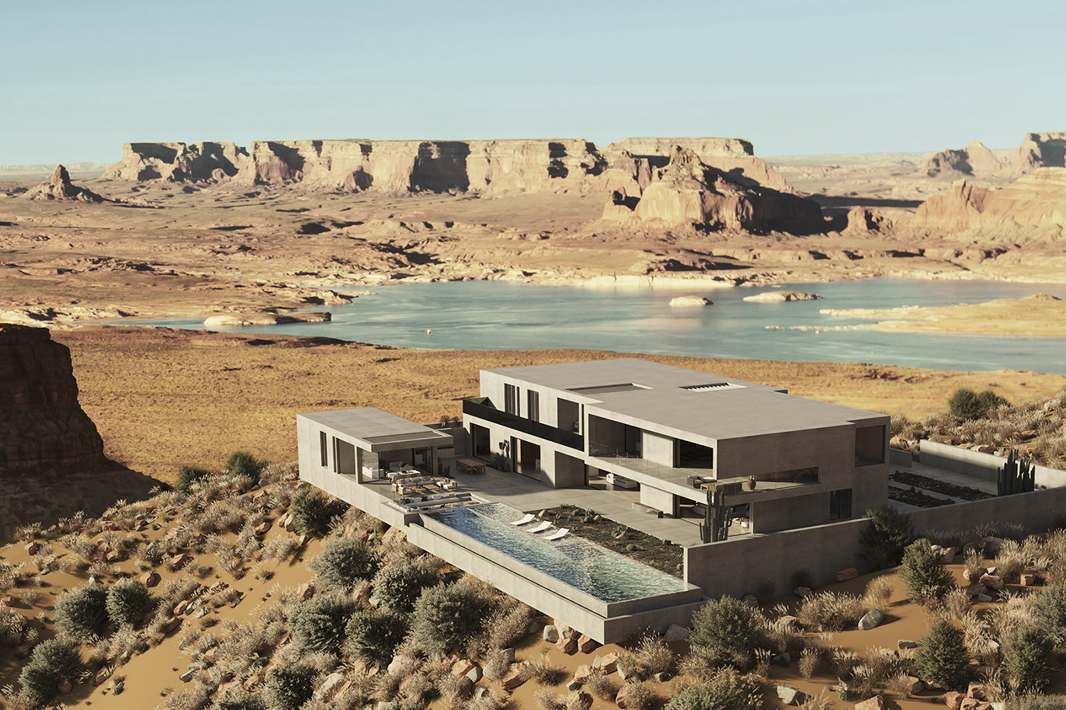 大海道别墅 | 现代简约风格打造舒适海景空间-5