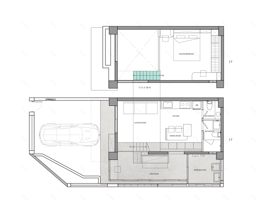 50 平变形楼梯小宅丨中国台北丨虫点子设计-10