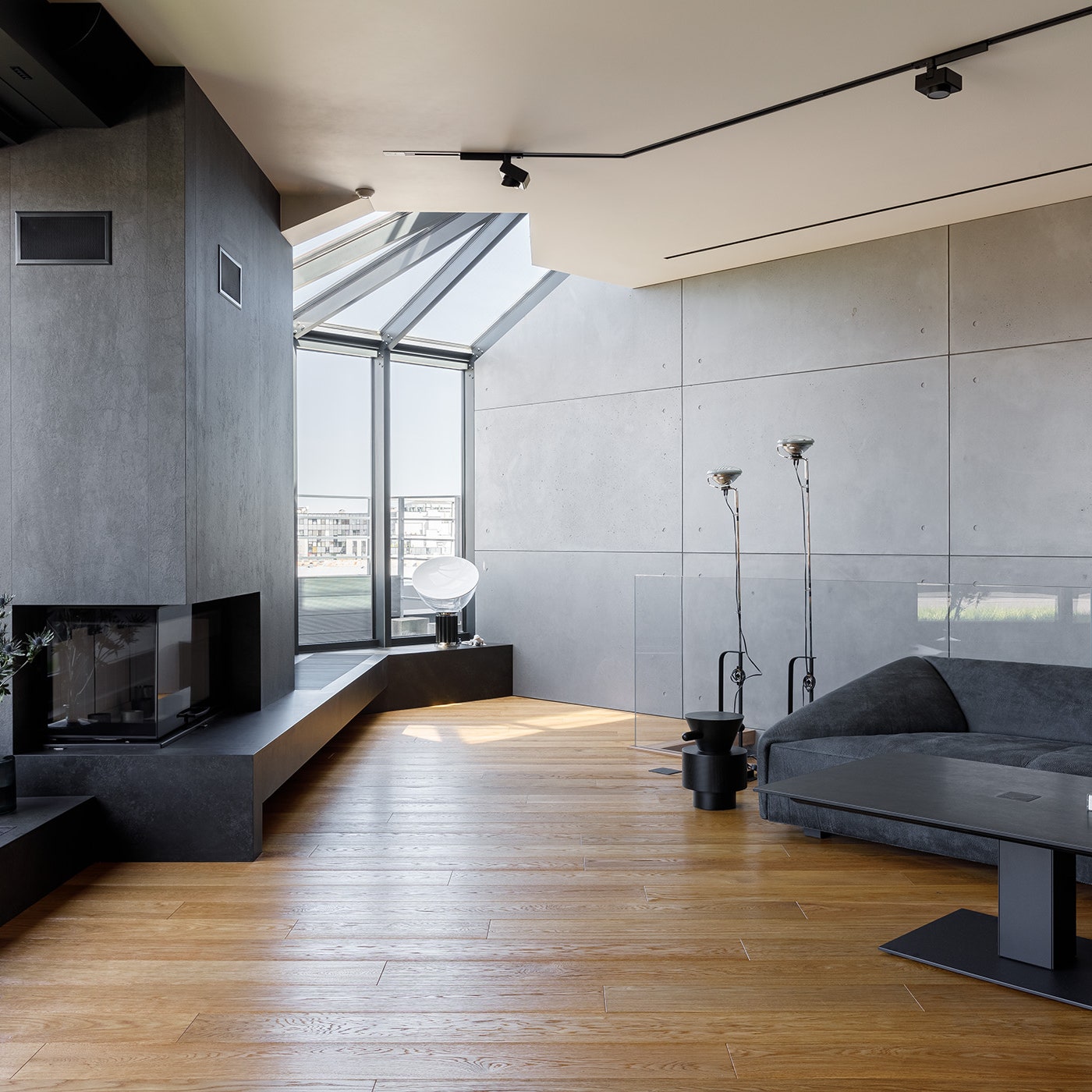 现代极简黑灰公寓 | 设计师伊利亚·泽伊曼的杰作-0