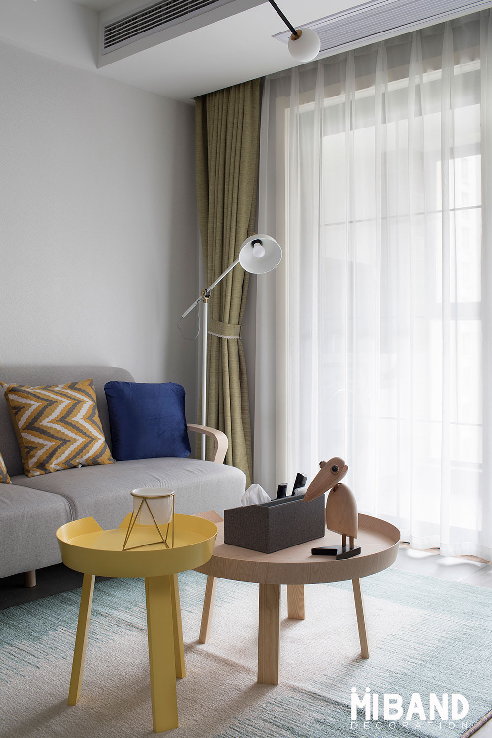 外滩一号：素·颜——88㎡北欧休闲风住宅  常州米邦装饰-9