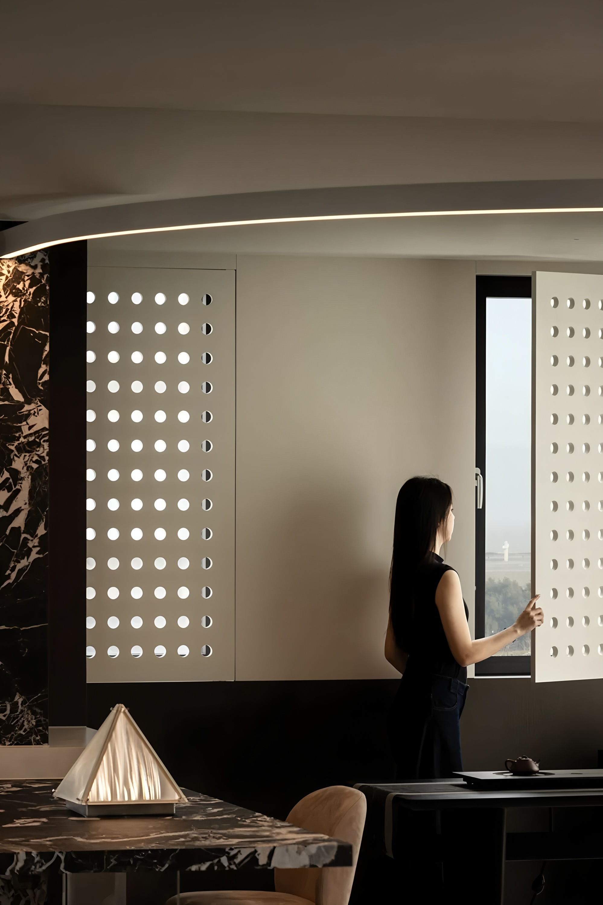 166㎡极简风格丨中国温州丨简印空间设计-12