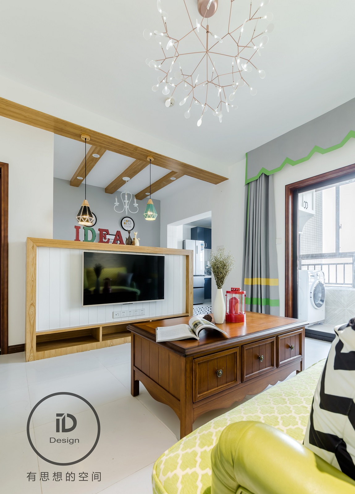 87㎡北欧风幸福小窝,武汉 ID 设计工作室打造-17