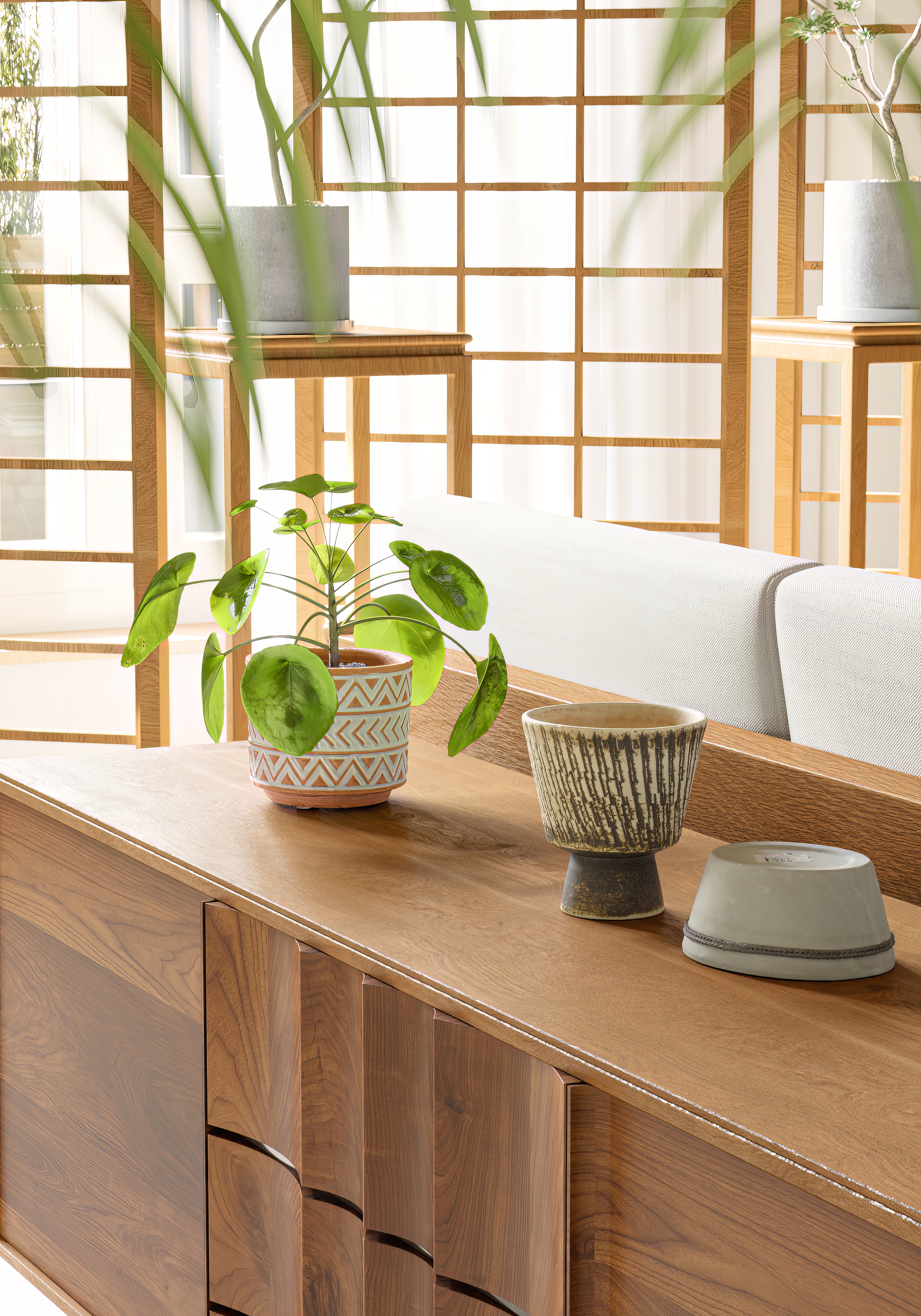 日式原木风效果表现-23