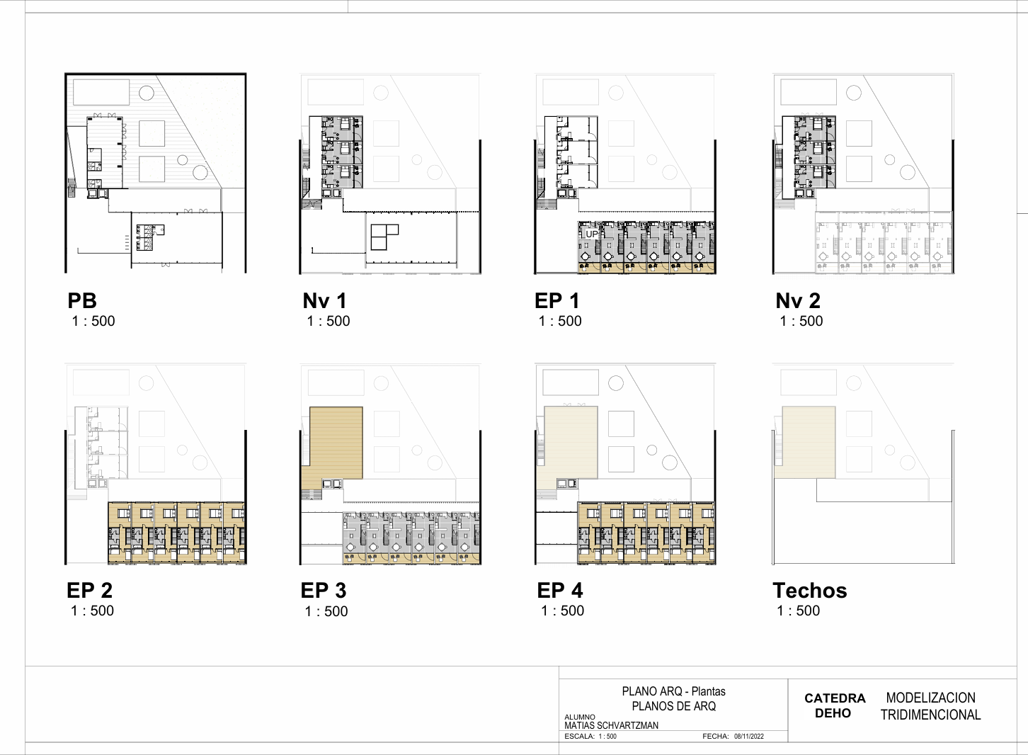 Proyecto de Viviendas BIM-8