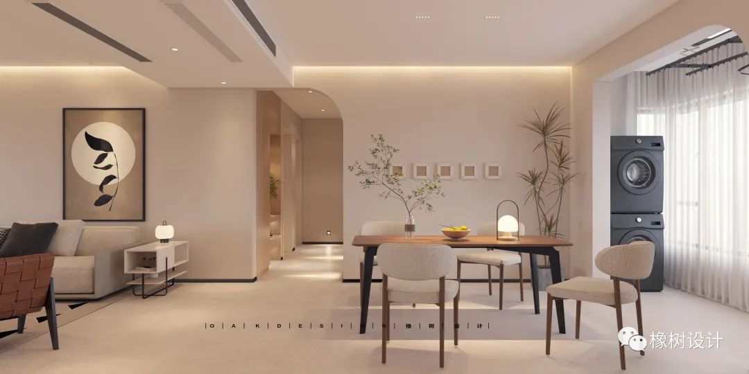 原木奶油风治愈人心的家丨橡树设计-25