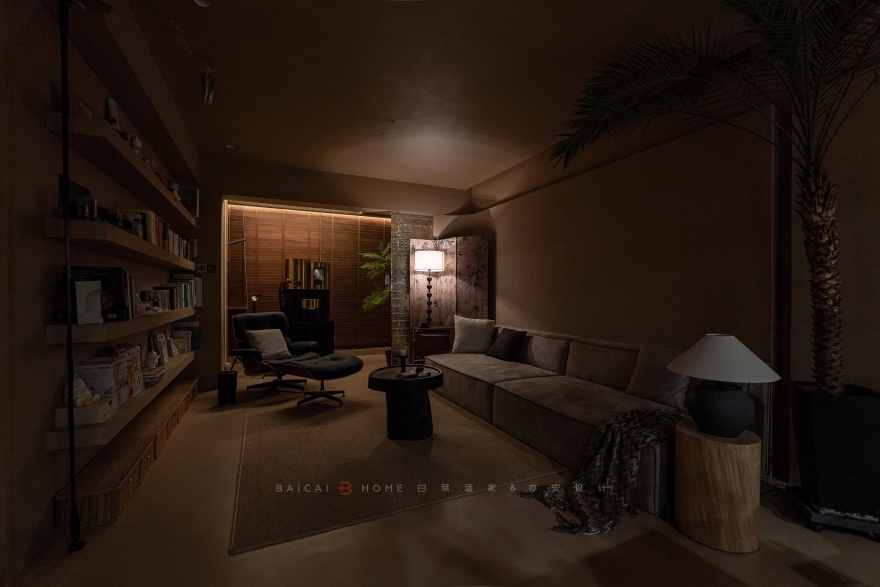 日落而息·咖啡烈酒奶油,华灯初上浪漫如至 · 白菜适家空间设计-33