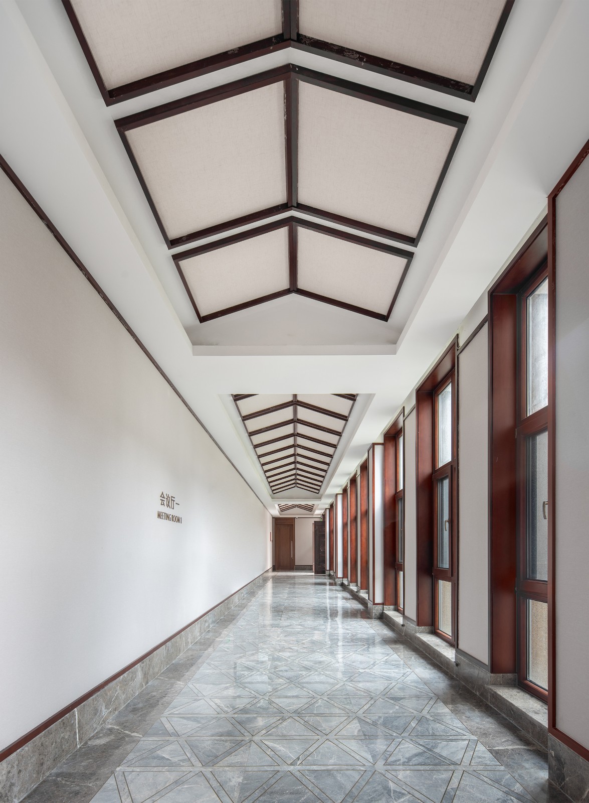 涞源白石山华中小镇二期·白桦林温泉谷竹里馆丨中国河北-56