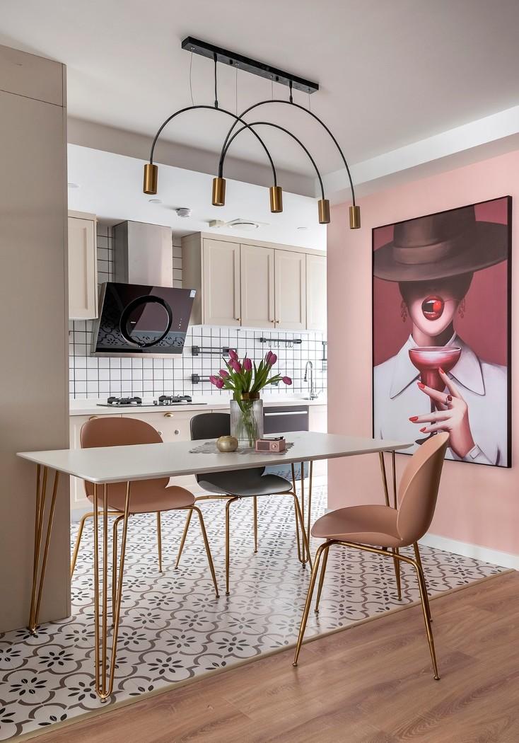 重庆初晨设计 · 童话粉色调平层空间-26