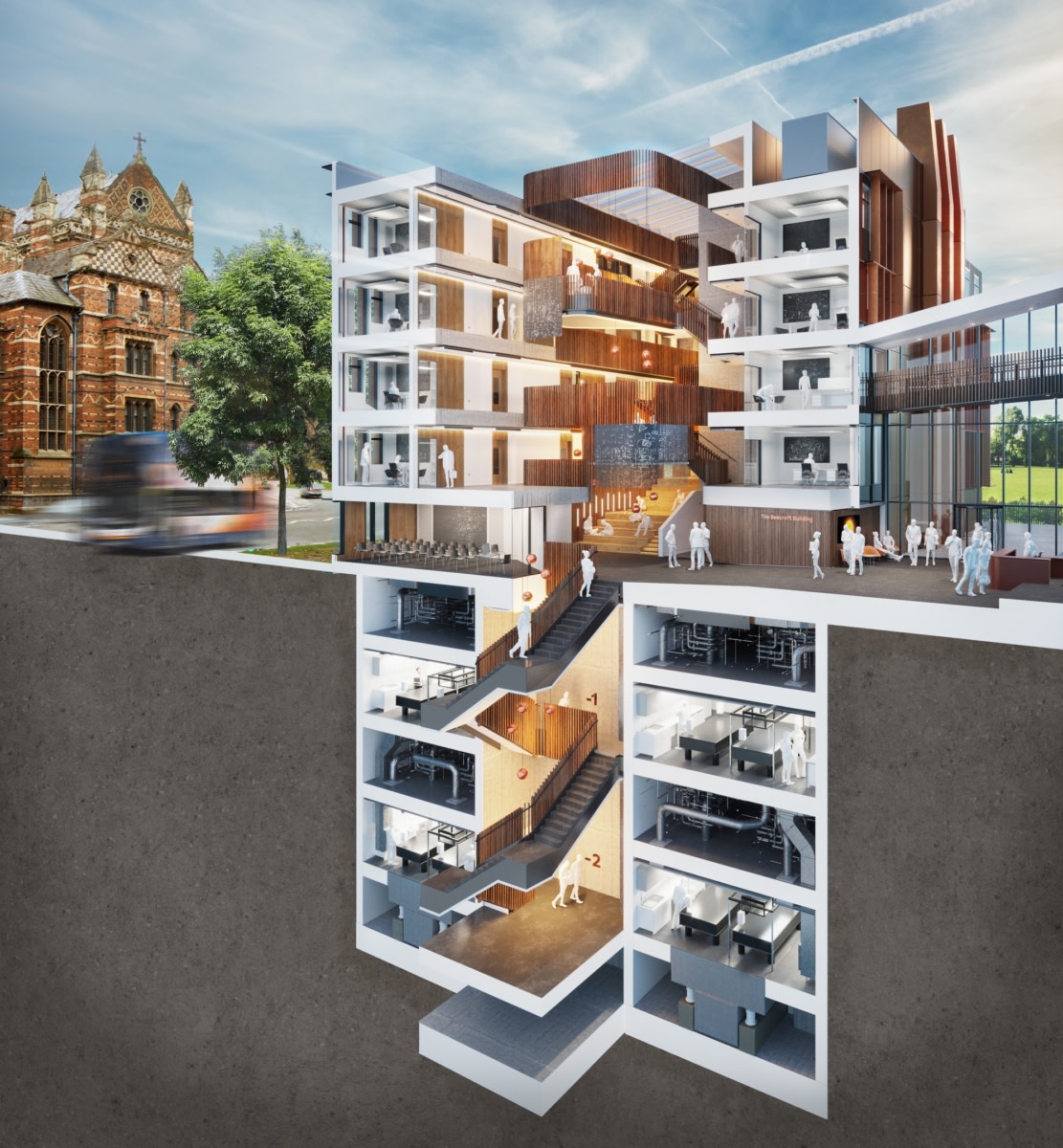 牛津物理大楼丨英国牛津丨Hawkins\Brown-17