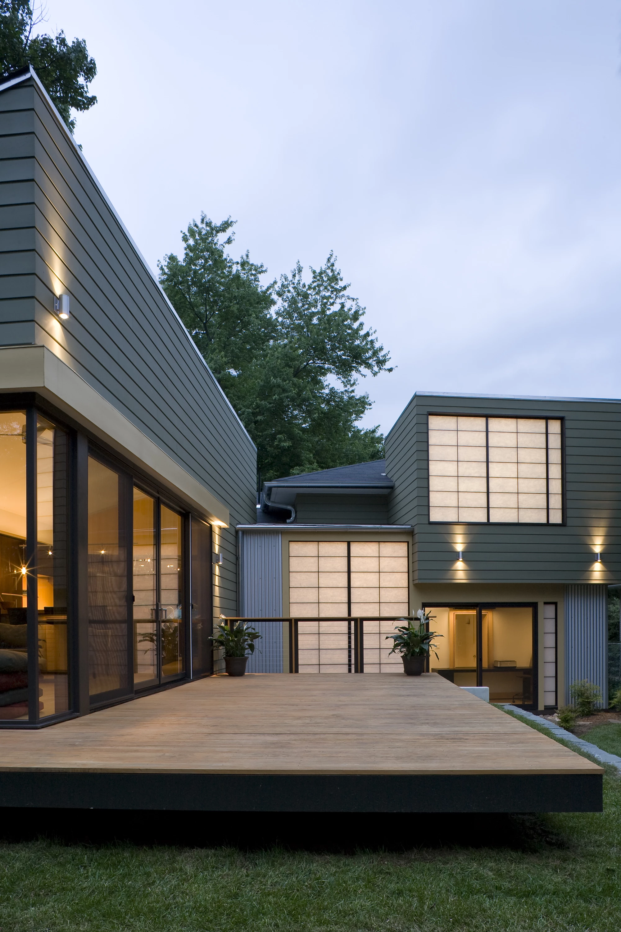 英式乡村住宅的现代绿色更新-9