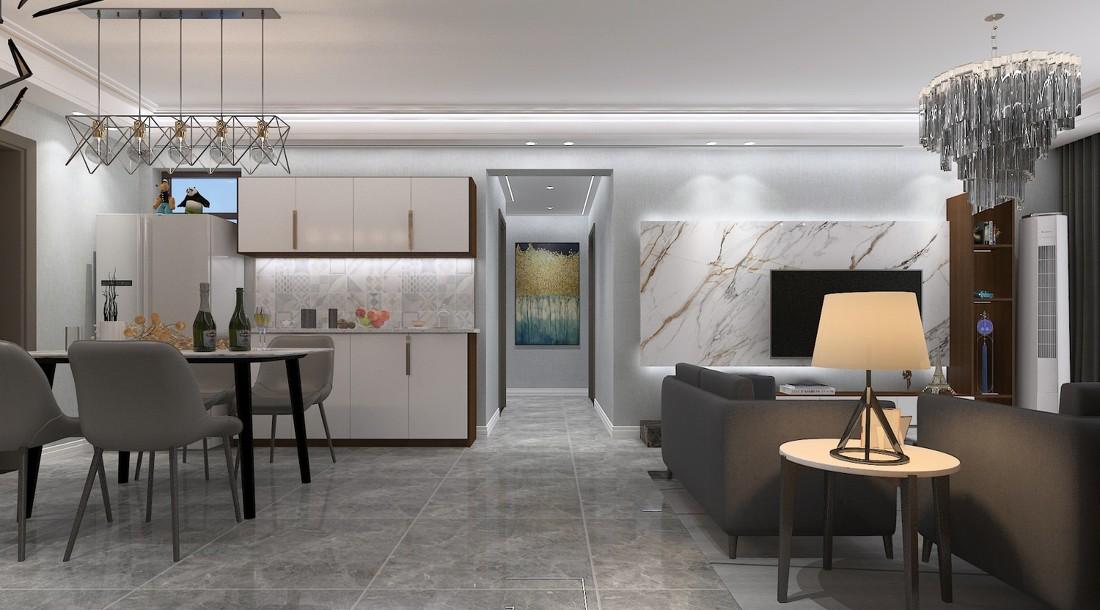 商丘轻奢现代风装修，打造绿城的宜居空间-6