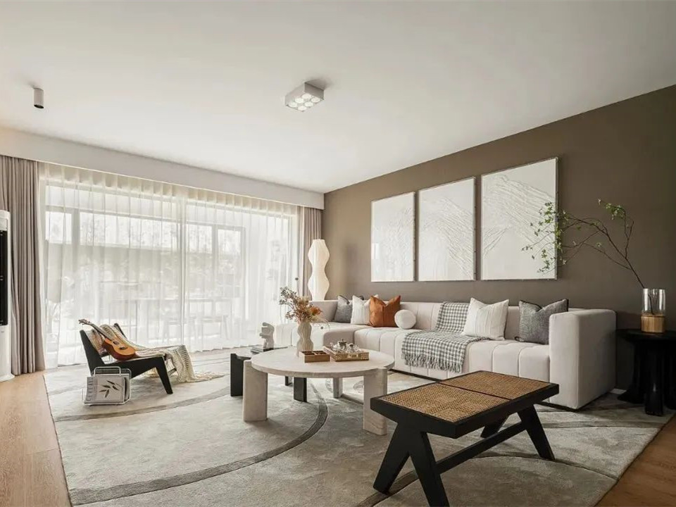 现代 107 平方米的公寓样板间-2