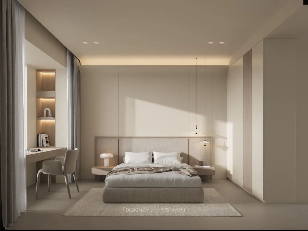 洺悦府静谧住宅丨大思设计-32