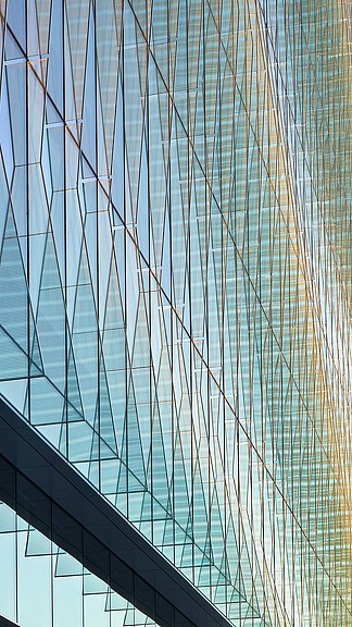 华盛顿大学 2112 Pennsylvania Ave 项目 | Gensler 打造波浪式玻璃幕墙地标-2