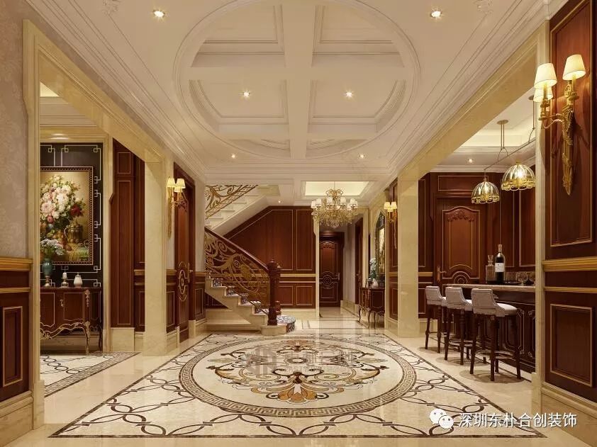 乐湾国际欧式美墅 | 温暖大气的小奢华之家-23