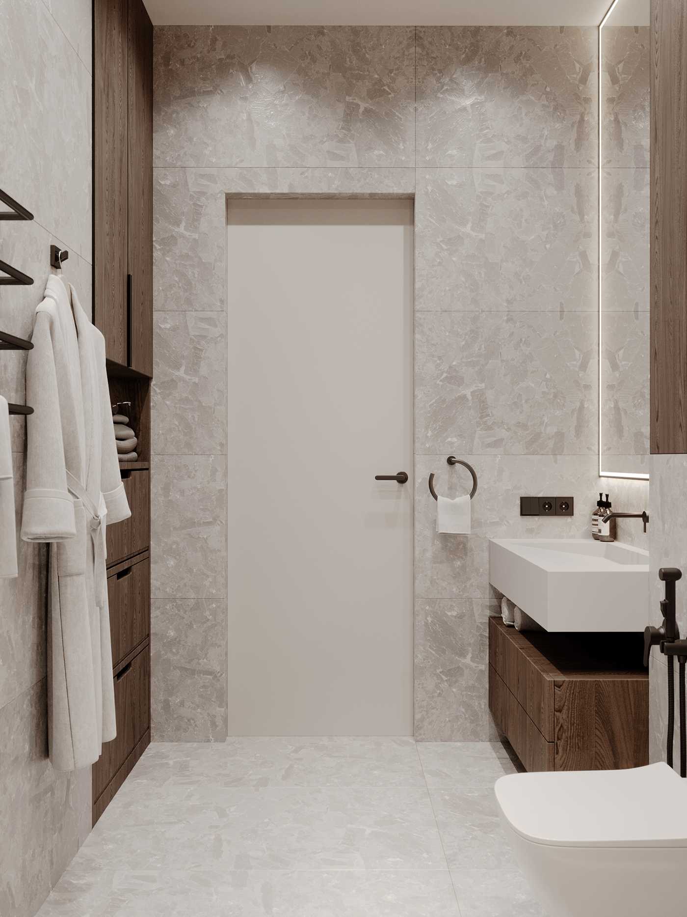 90平 开放式户型设计-33