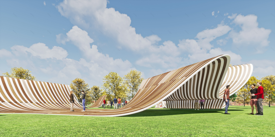 Ribbon Surface Landscape Rhino Grasshopper Tutorial-8