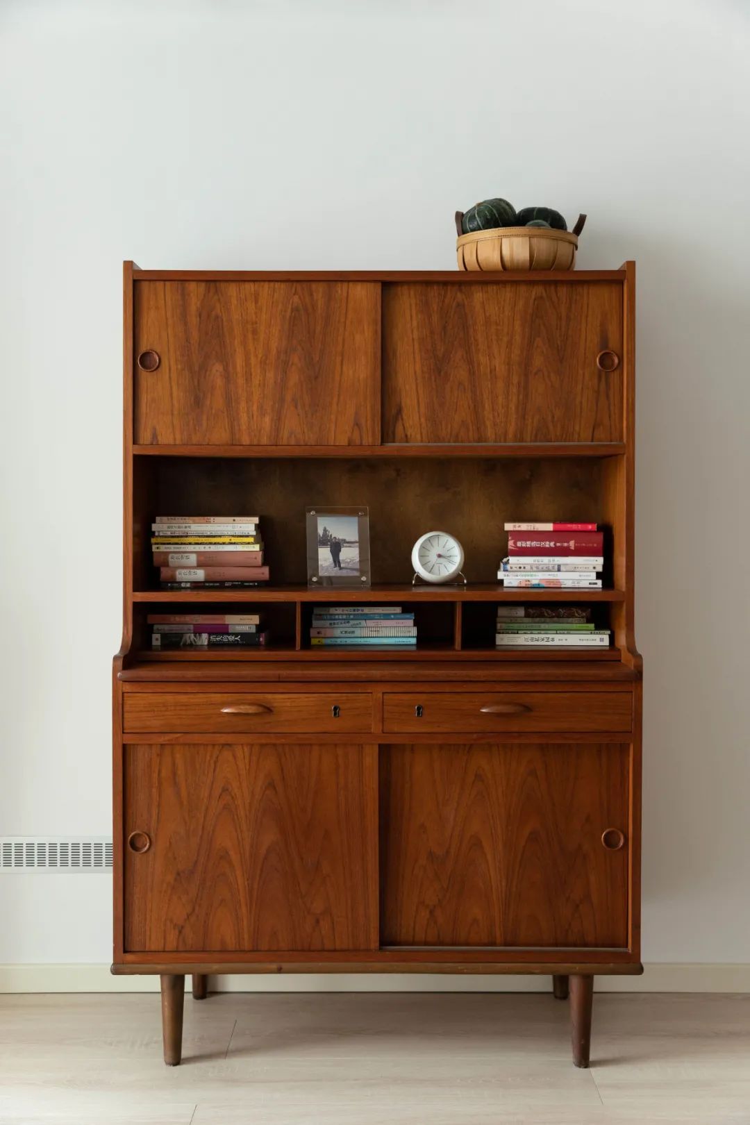 92㎡一人居,起居室,岛台加三分离,满满日系风-29