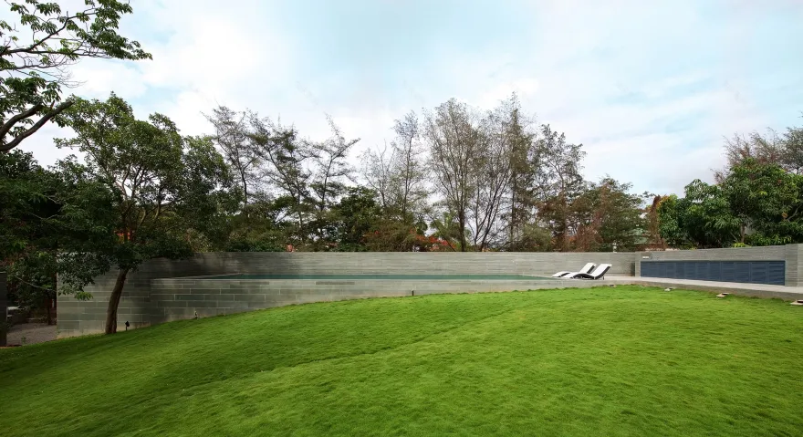 印度 Malavli 第二住宅 · SPASM Design Architects 的自然奇观-21