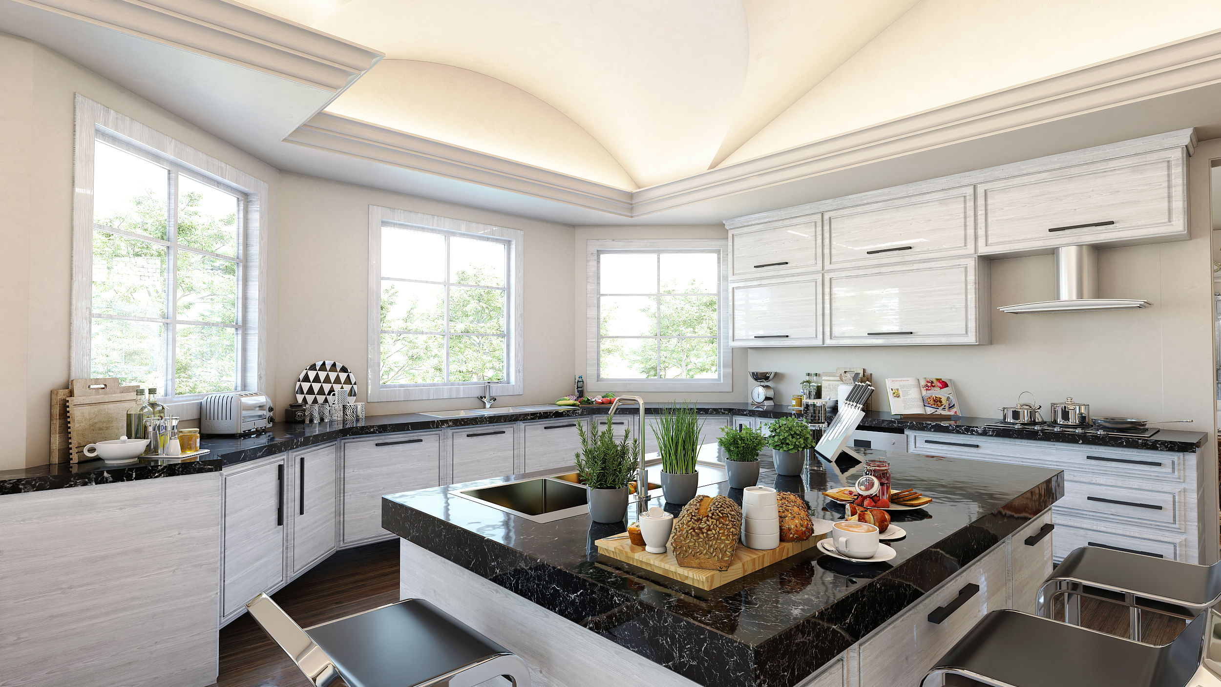 新独栋家庭住宅（为Mostaan夫妇建造）丨美国加利福尼亚丨Behrooz Nemati-14