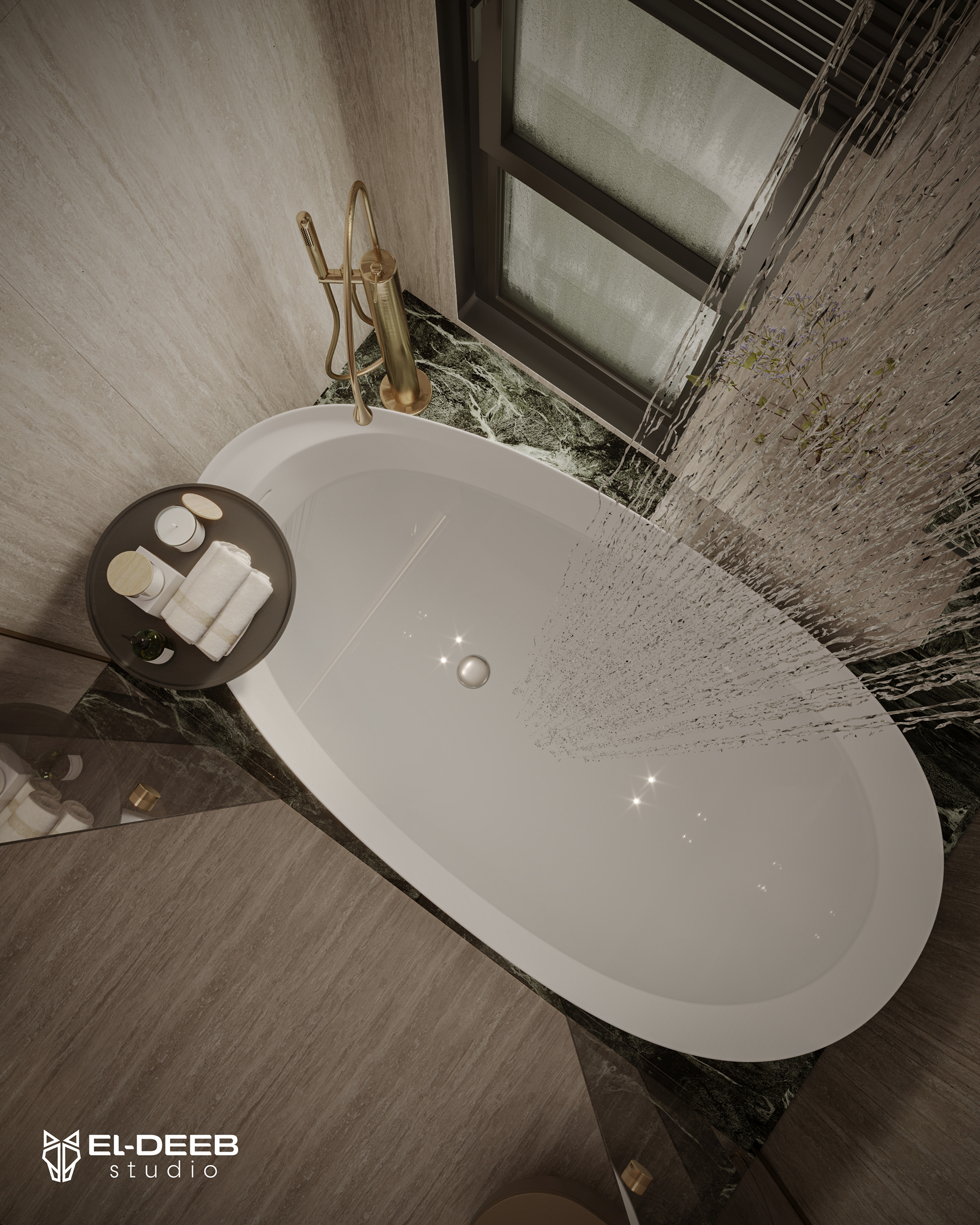 Quiet Lu·ury浴室设计（别墅浴室设计）丨埃及-14