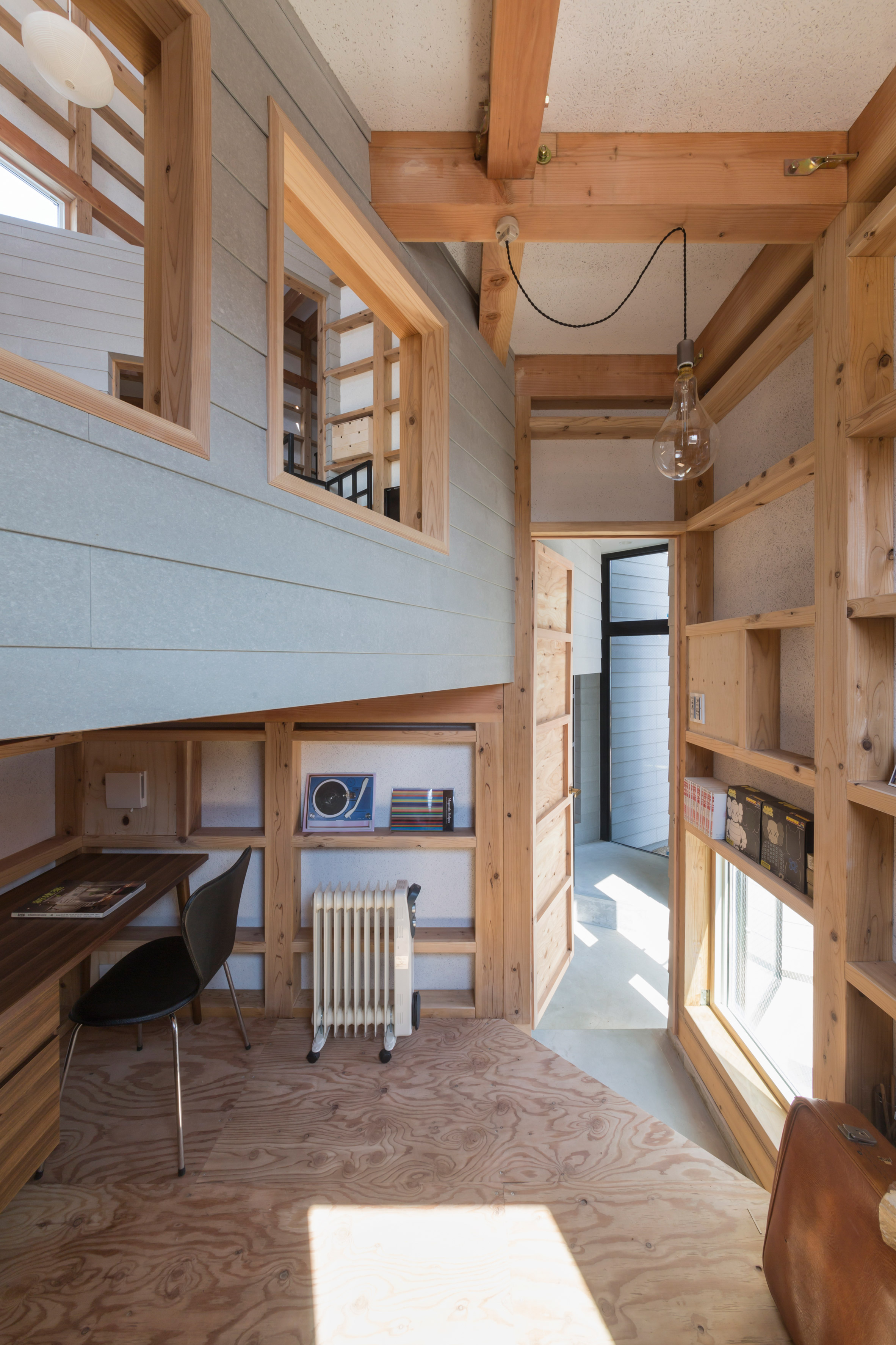 Cohta Asano builds his new Fukushima home as a cluster of nine cuboids-17