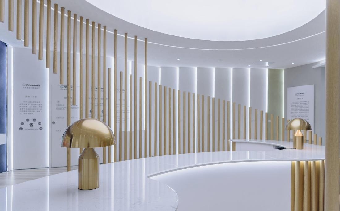 富士川硅藻泥形象店 | 极简中创造空间的艺术-0