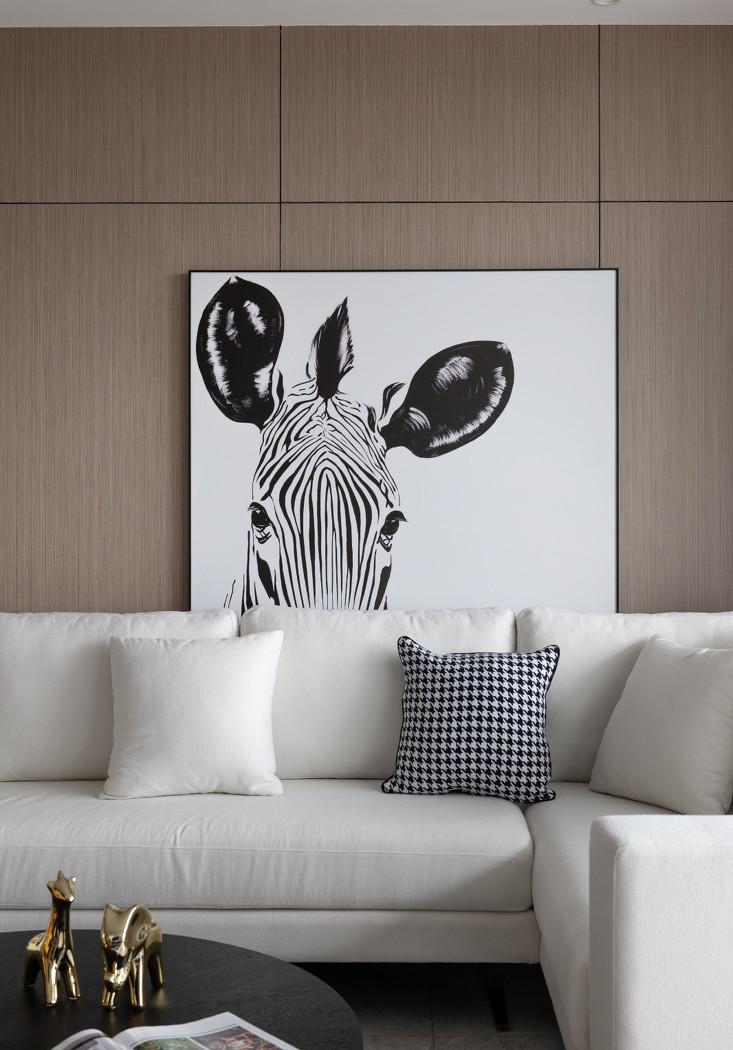 四房两厅轻奢之家,演绎简约精致生活-3